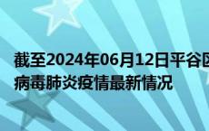 截至2024年06月12日平谷区疫情最新消息-平谷区新型冠状病毒肺炎疫情最新情况