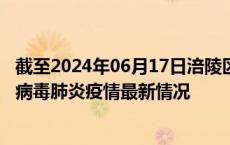 截至2024年06月17日涪陵区疫情最新消息-涪陵区新型冠状病毒肺炎疫情最新情况