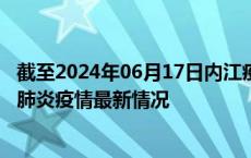 截至2024年06月17日内江疫情最新消息-内江新型冠状病毒肺炎疫情最新情况
